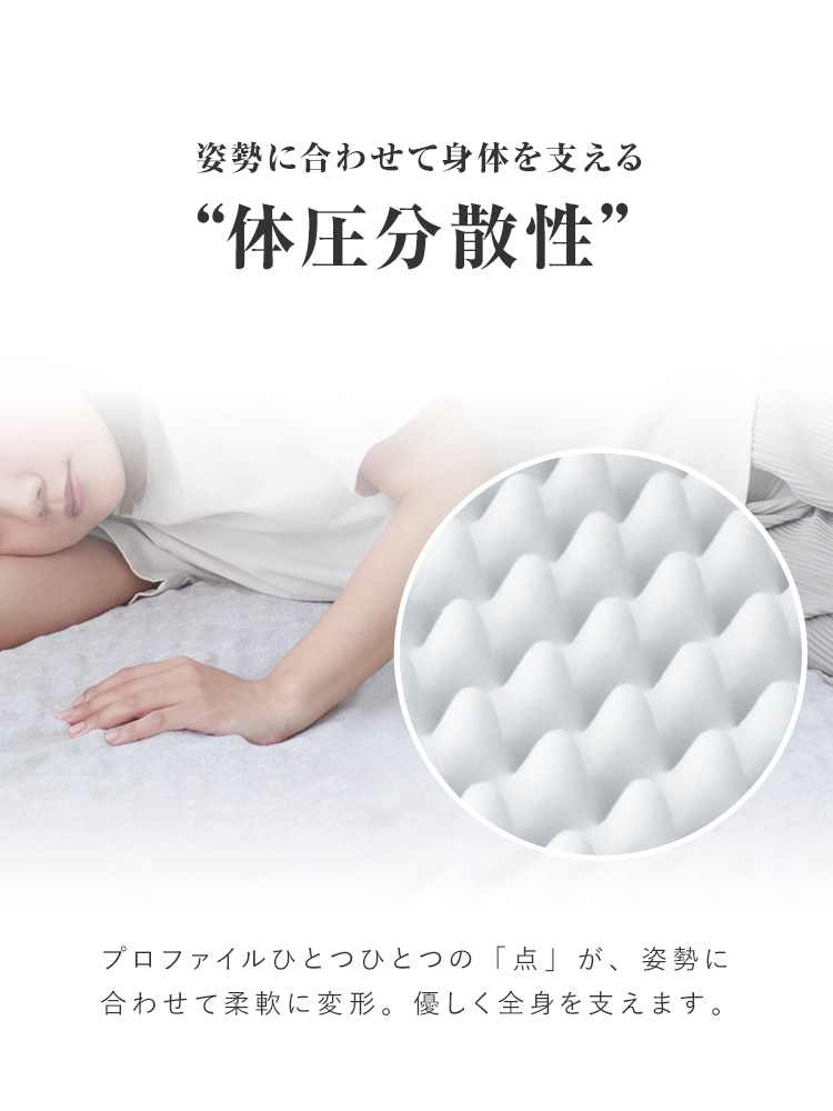 新品☆セミダブル♪厚み10cm♪プロファイルバランス♪マットレス〇B436 feb032.jpg