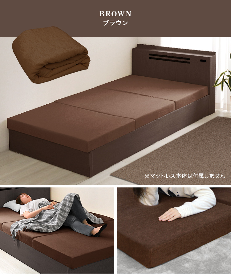 WEIMALL マットレス ダブル 三つ折り 高反発 硬さ210N 厚み10cm