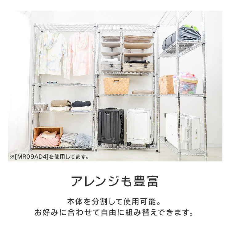 スチールラック 5段 W120×D30×H180cm 耐荷重375kg 【送料無料