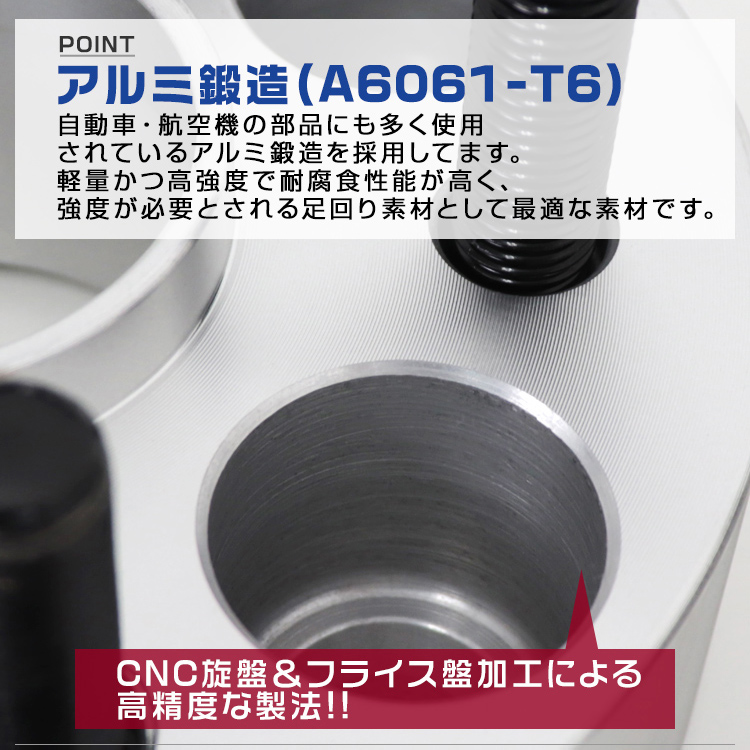 ワイドトレッドスペーサー 20mm PCD114.3 5H P1.5 ハブ一体型 ホイール ...